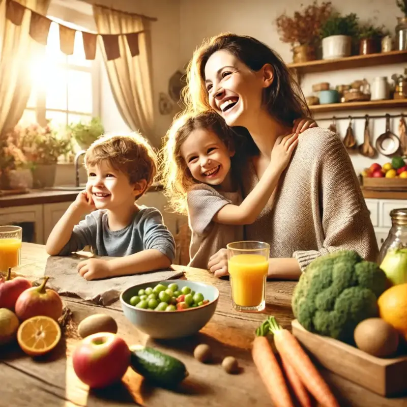Gesunde Ernährung als Schutzschild gegen Stress bei Kindern-VABO-N